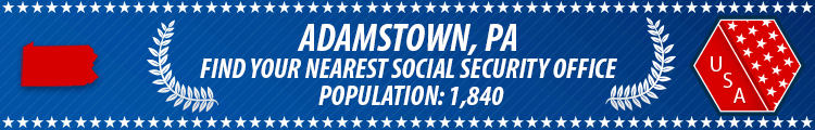 Adamstown, PA Social Security Offices