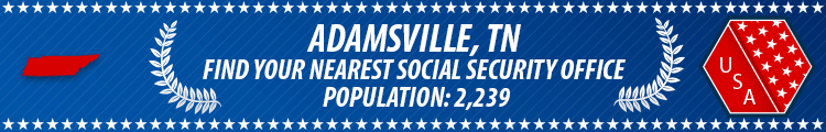 Adamsville, TN Social Security Offices