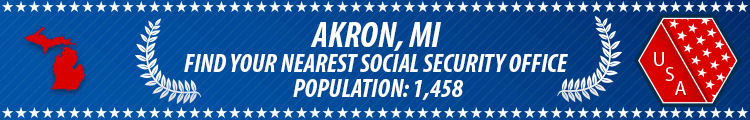 Akron, MI Social Security Offices
