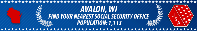 Avalon, WI Social Security Offices