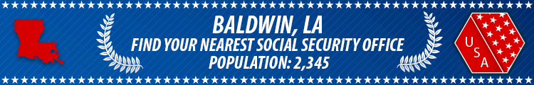 Baldwin, LA Social Security Offices