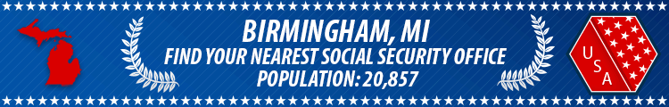 Birmingham, MI Social Security Offices