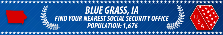 Blue Grass, IA Social Security Offices