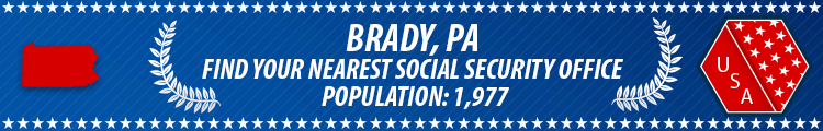 Brady, PA Social Security Offices