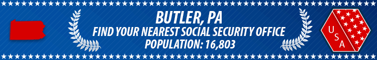 Butler, PA Social Security Offices