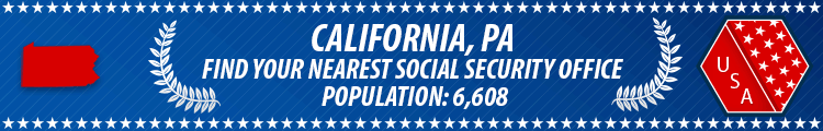 California, PA Social Security Offices