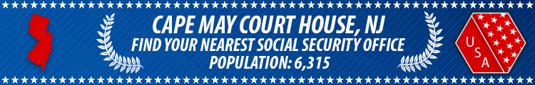 Cape May Court House, NJ Social Security Offices