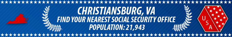 Social Security Offices in Christiansburg, Virginia Christiansburg, VA Social Security Offices