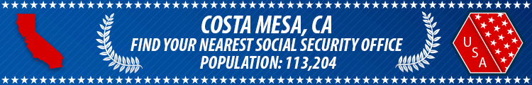 Costa Mesa, CA Social Security Offices