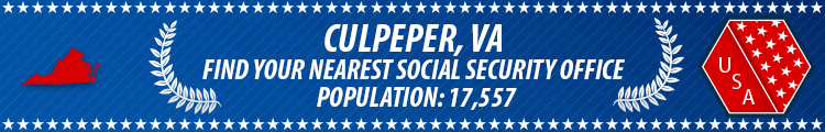 Social Security Offices in Culpeper, Virginia Culpeper, VA Social Security Offices