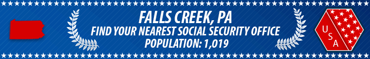 Social Security Offices in Falls Creek, Pennsylvania Falls Creek, PA Social Security Offices