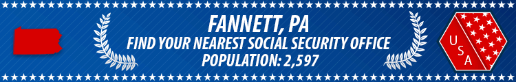 Fannett, PA Social Security Offices