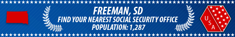 Freeman, SD Social Security Offices