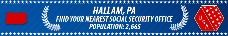 Hallam, PA Social Security Offices