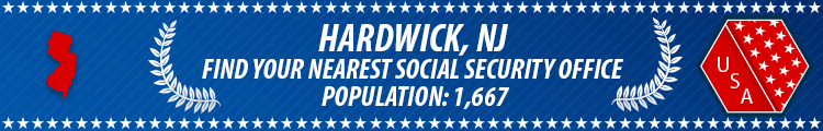 Hardwick, NJ Social Security Offices