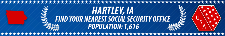 Hartley, IA Social Security Offices