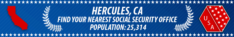 Hercules, CA Social Security Offices