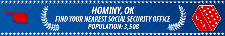 Hominy, OK Social Security Offices