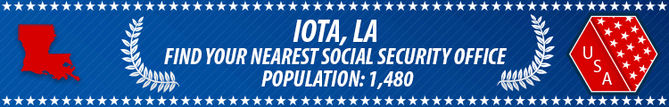 Iota, LA Social Security Offices