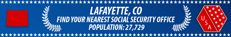 Lafayette, CO Social Security Offices