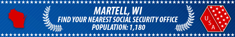 Martell, WI Social Security Offices
