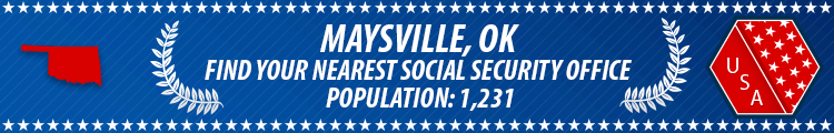 Maysville, OK Social Security Offices