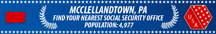 McClellandtown, PA Social Security Offices