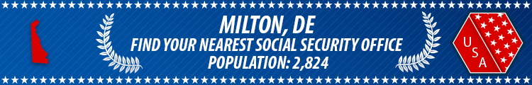 Milton, DE Social Security Offices