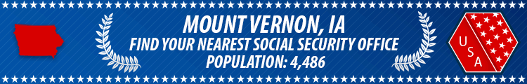 Mount Vernon, IA Social Security Offices