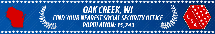 Oak Creek, WI Social Security Offices