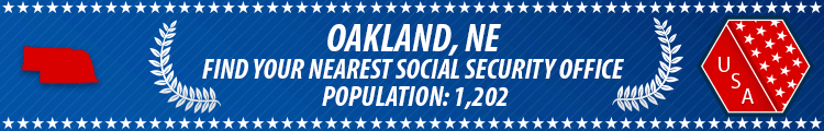 Oakland, NE Social Security Offices