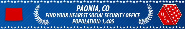 Paonia, CO Social Security Offices