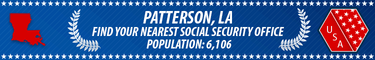 Social Security Offices in Patterson, Louisiana Patterson, LA Social Security Offices