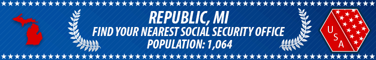 Republic, MI Social Security Offices
