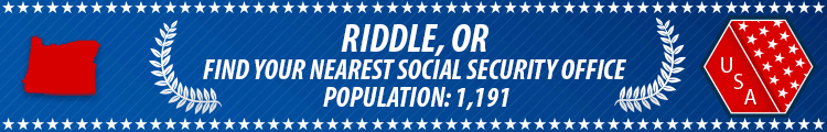 Riddle, OR Social Security Offices