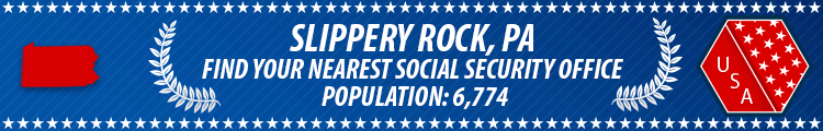 Slippery Rock, PA Social Security Offices