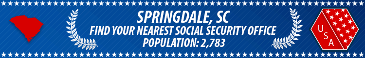 Springdale, SC Social Security Offices