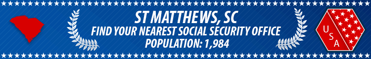 St Matthews, SC Social Security Offices