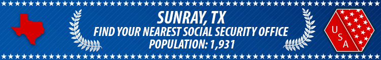 Sunray, TX Social Security Offices