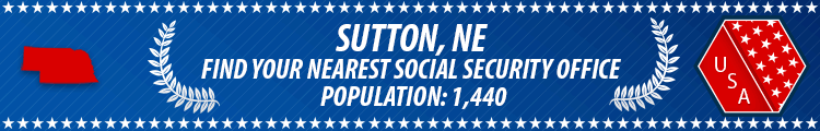 Sutton, NE Social Security Offices