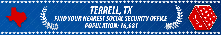 Terrell, TX Social Security Offices