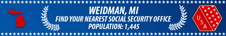 Weidman, MI Social Security Offices