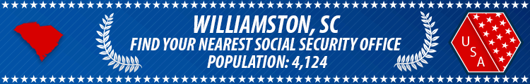 Williamston, SC Social Security Offices